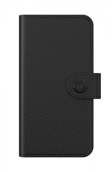iPhone X/Xs Etui Wallet Löstagbart Cover Sort