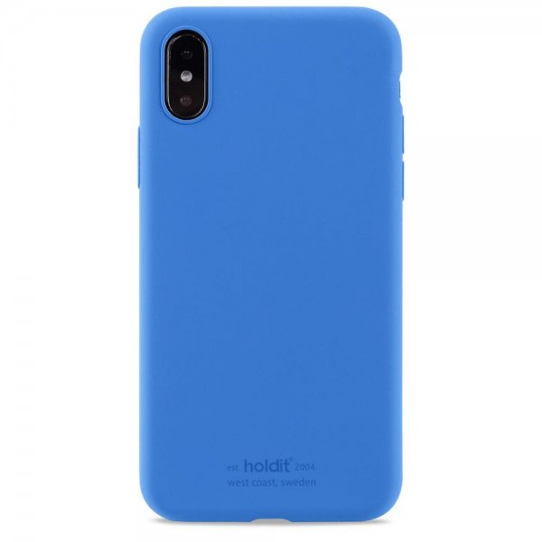 iPhone X/Xs Cover Silikone Sky Blue