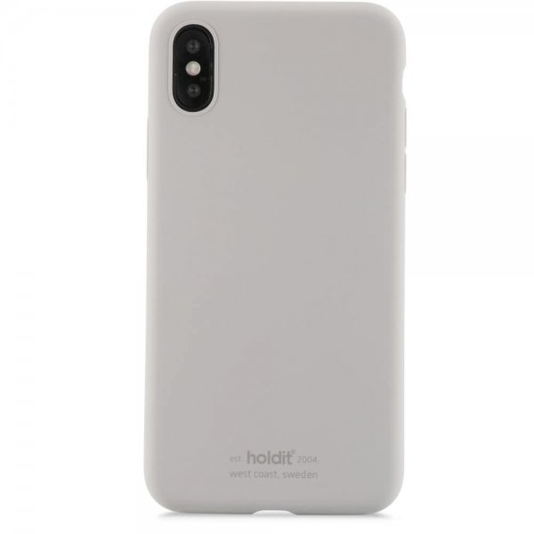iPhone X/Xs Cover Silikonee Taupe
