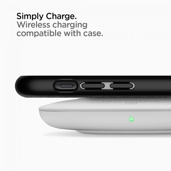 iPhone Xr Cover Liquid Air Matte Black