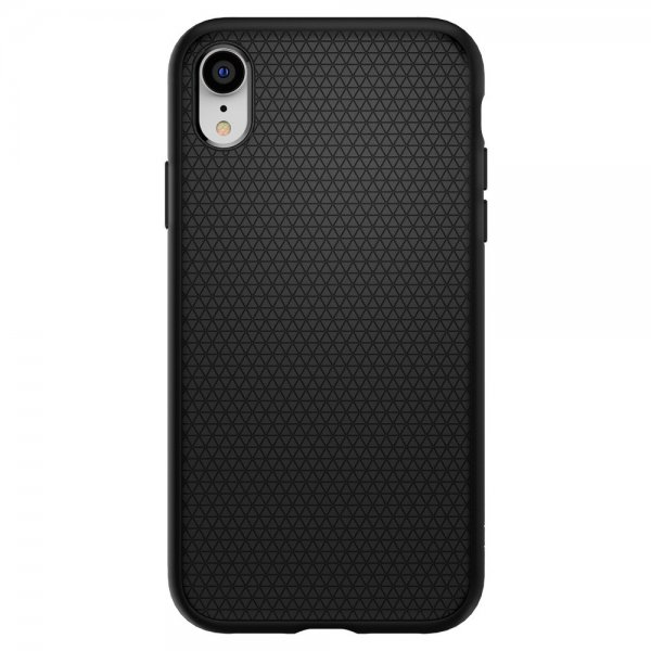 iPhone Xr Cover Liquid Air Matte Black
