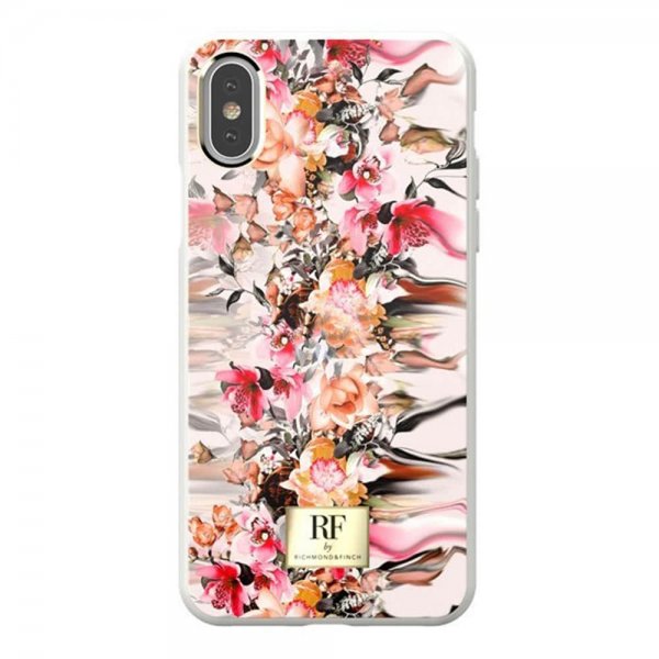 iPhone Xs Max Cover Marble Flower
