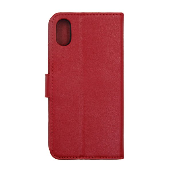 iPhone X/iPhone Xs Etui Aftageligt Cover Rød