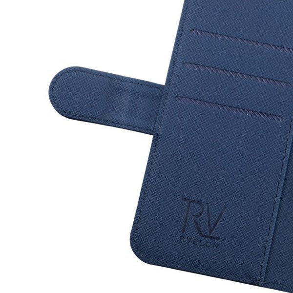 iPhone X/iPhone Xs Etui Detachable Wallet Case Blå