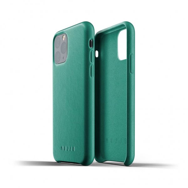 iPhone 11 Pro Skal Full Leather Case Alpine Green