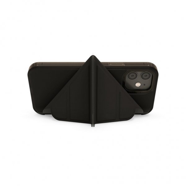 iPhone 12 Mini Fodral Origami Folio Svart