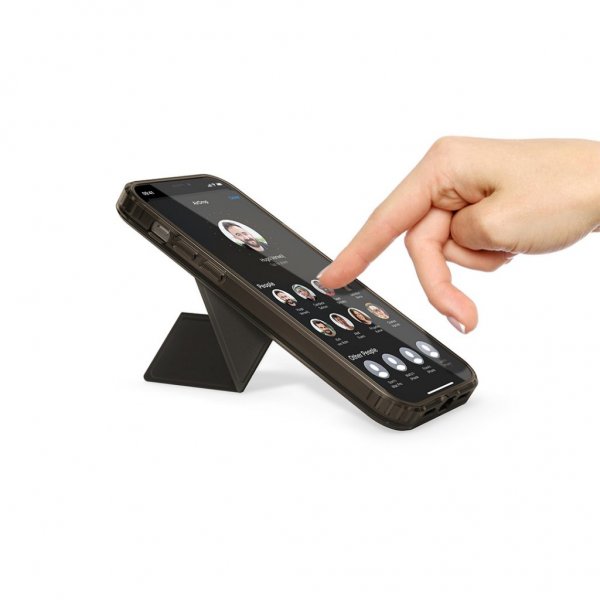 Origami Snap för iPhone 12/12 Pro Sort