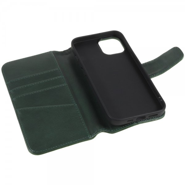iPhone 14 Plus Etui Essential Leather Juniper Green