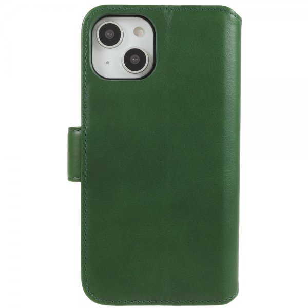 iPhone 14 Plus Etui Essential Leather Juniper Green