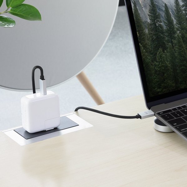 AluCable USB-C till USB-C kabel 2m