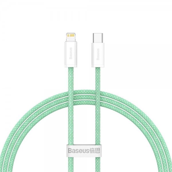 Kabel Dynamic Series USB-C till Lightning 1 m Grøn