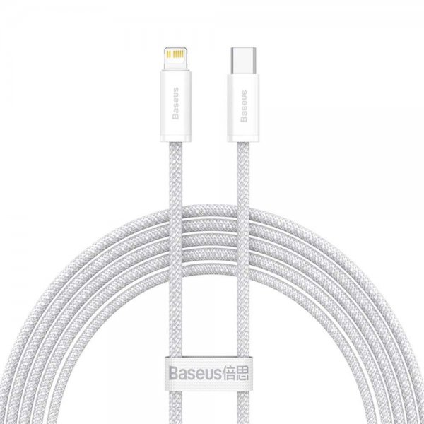 Kabel Dynamic Series USB-C till Lightning 2 m Hvid