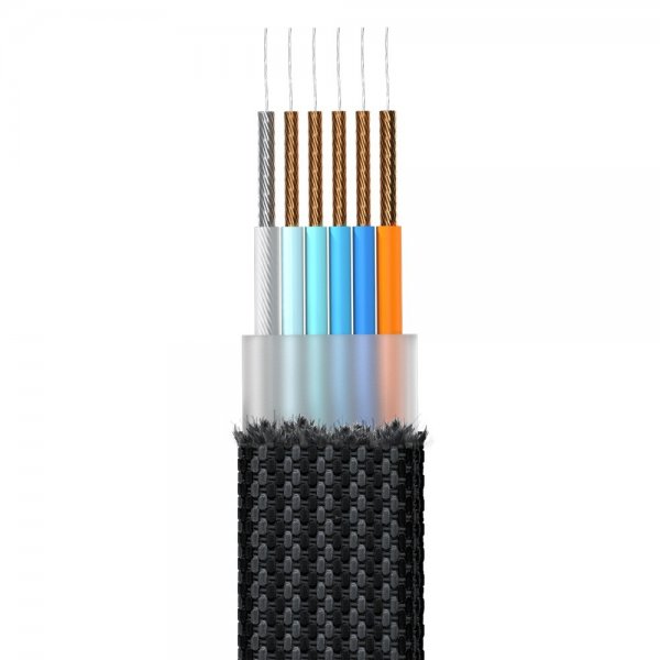 Kabel inCharge XL 100W 3m 6in1 Urban Black