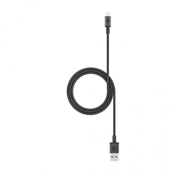 Kabel USB-A/Micro-USB 1m Sort