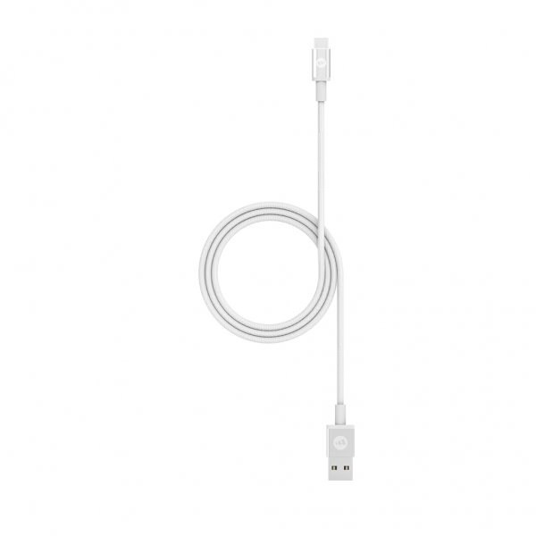 Kabel USB-A/Micro-USB 1m Hvid