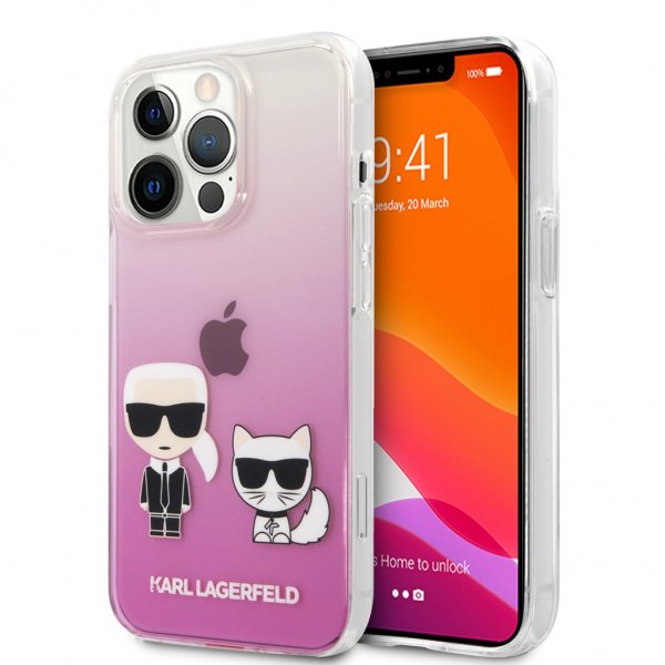 iPhone 13 Pro Cover Choupette Lyserød