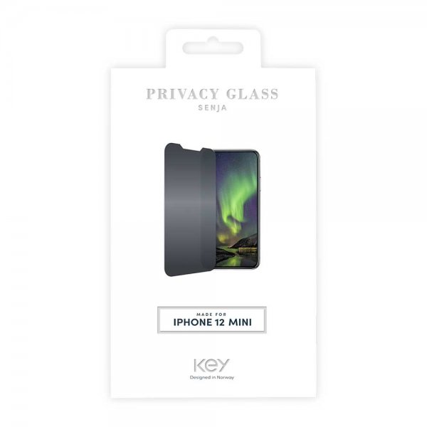 iPhone 12 Mini Skærmbeskytter Senja Privacy Glass