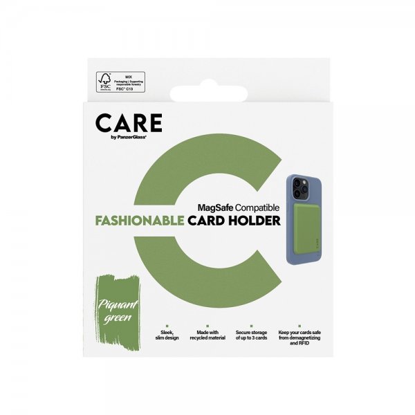 Kortholder Fashionable Card Holder MagSafe Grøn