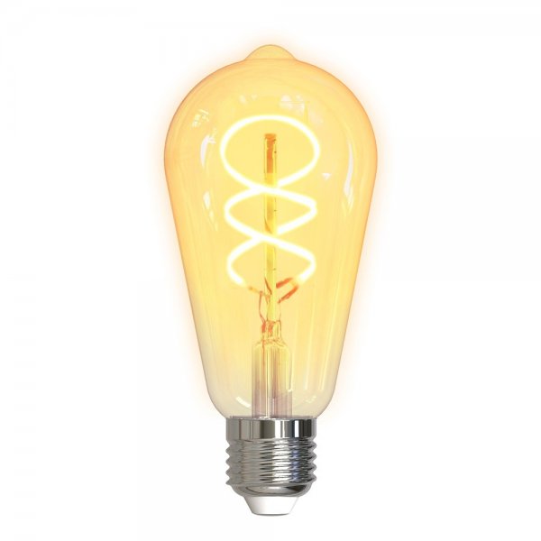 LED-pære Filament E27 WiFi ST64 Spiral 5.5W