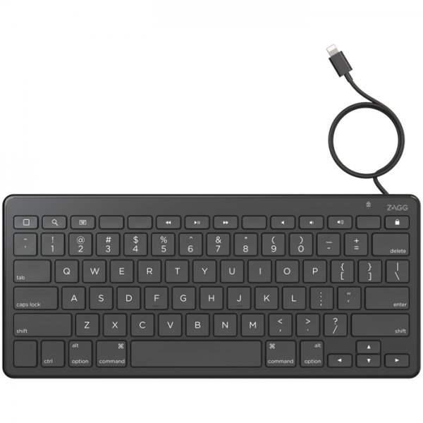 Lightning Keyboard Wired Black Nordic