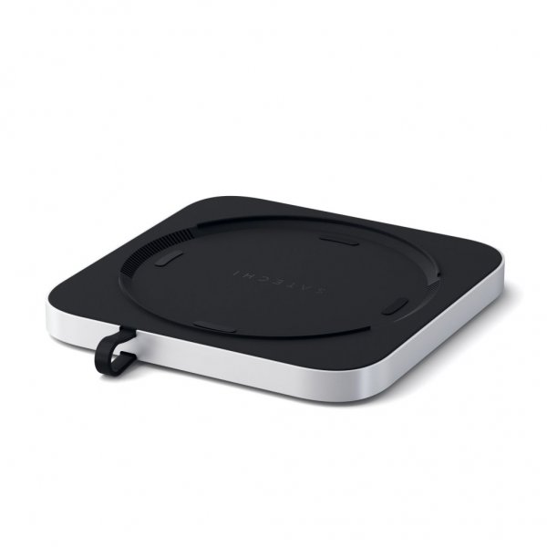 Type-C Aluminum Stand & Hub for Mac Mini Sølv