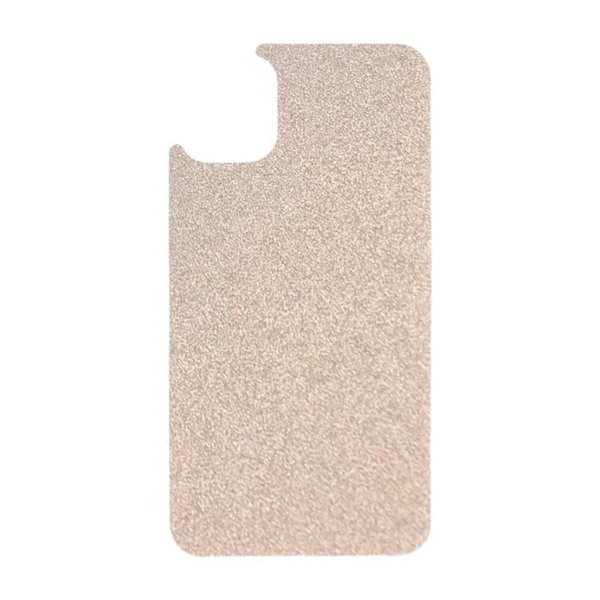 iPhone 12 Pro Max Cover Glitter Transparent MagSafe Guld