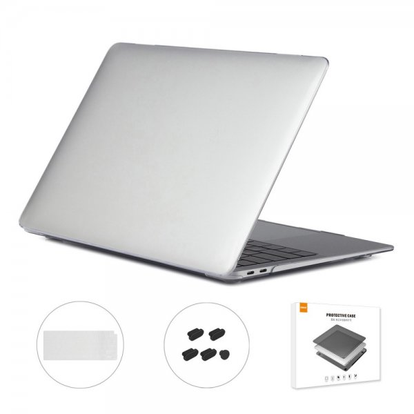 Macbook Air 13 (A1932. A2179. A2337) Cover Tastaturbeskyttelse Hvid
