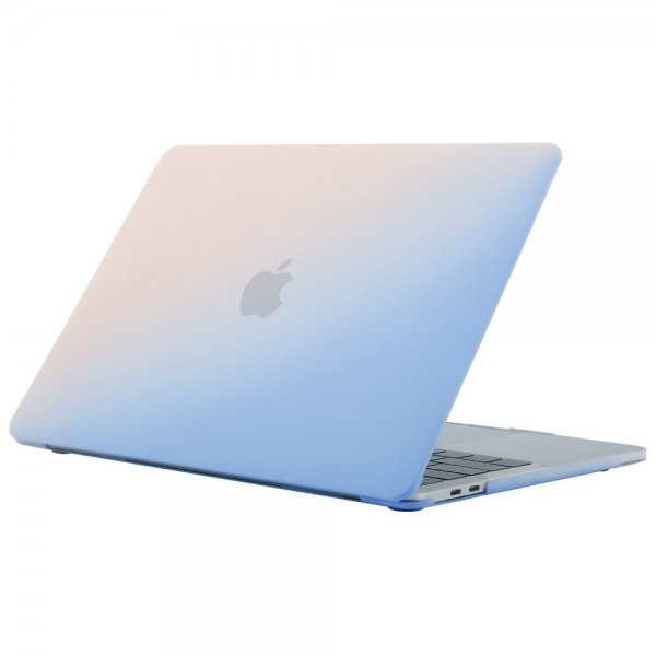 MacBook Air 13 M2 (A2681) Cover Slim Blå Lyserød