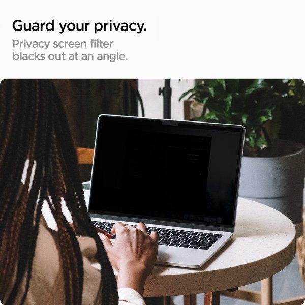MacBook Air 13 M2/M3/M4 Skærmbeskytter Safe View