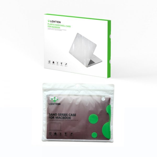 Macbook Air 15 M2 (A2941)/M3 (A3114) Cover Mat gennemsigtig Hvid