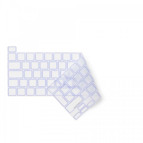 MacBook Pro 13/16" 2019 (A1706. A1708. A1989. A2159 & A2141) Tastaturbeskyttelse Gennemsigtig Lilla