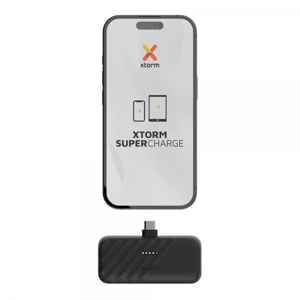 Mini Powerbank Go2 PowerShot 5000 mAh USB-C 20W Sort