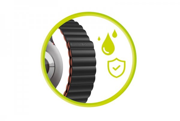 Samsung Galaxy Watch 8 40/44mm/Classic 46mm Armbånd Easy Strap Sort Orange