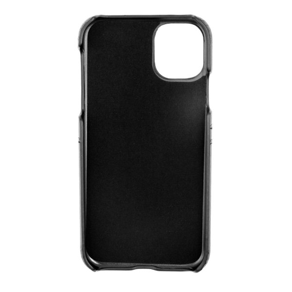 iPhone 11 Cover Kortholder Udenpå Sort