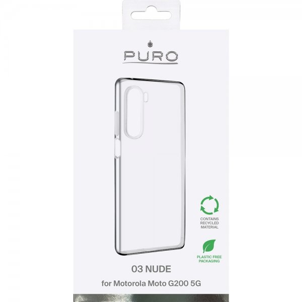 Motorola moto g200 5G Cover Nude Transparent