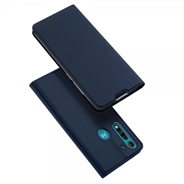 Motorola Moto G8 Power Lite Etui Skin Pro Series Mørkeblå