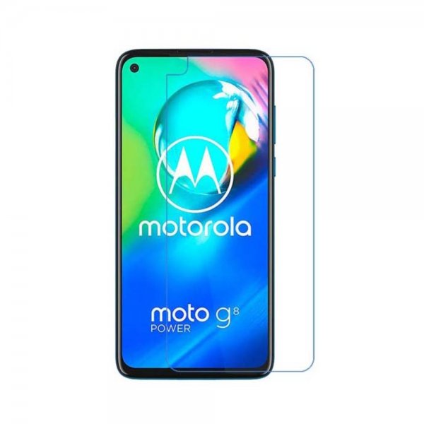 Motorola Moto G8 Power Skærmbeskytter i Hærdet Glas Fasad Kant
