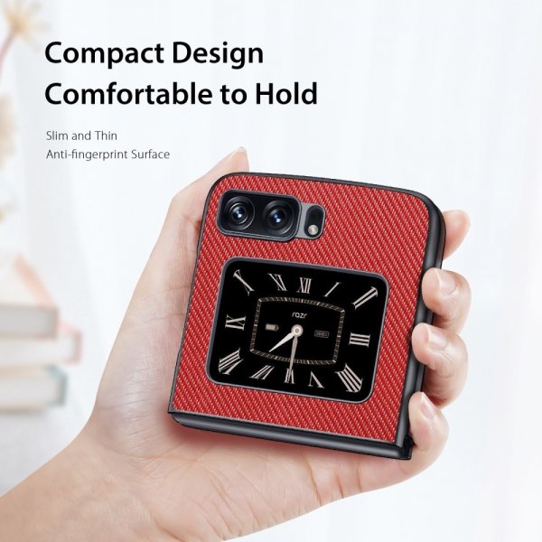 Motorola Razr 2022 5G Cover FINO Series Rød