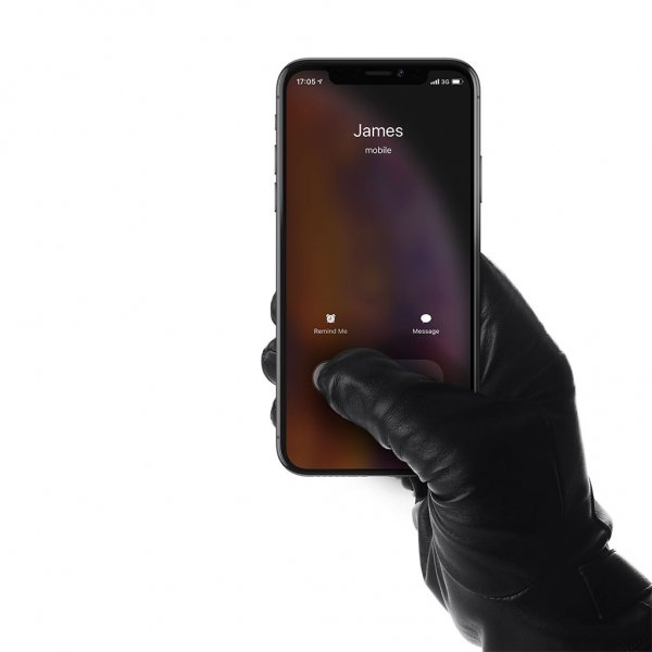 Leather Touchscreen Gloves 8.5