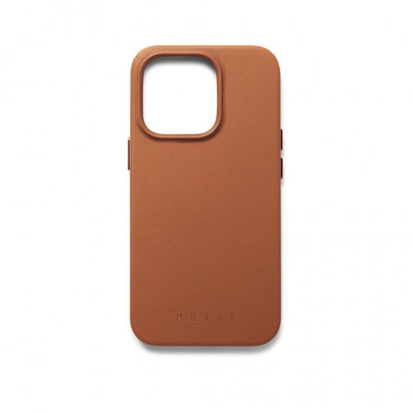 iPhone 14 Pro Cover Full Leather Case MagSafe Tan