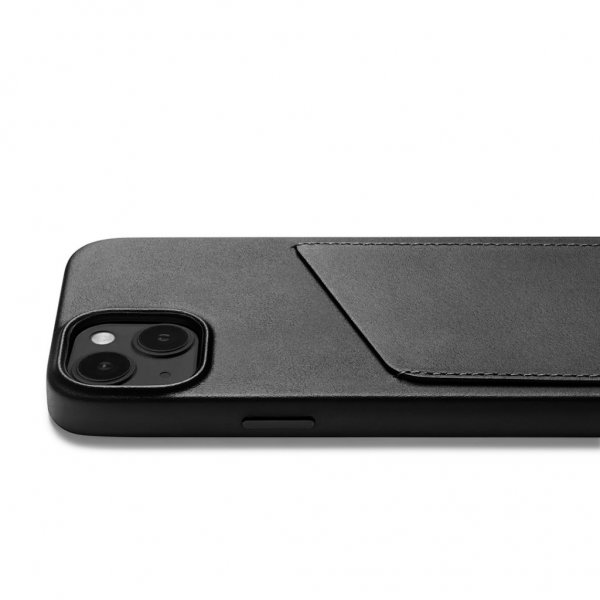 iPhone 14 Cover Full Leather Wallet Case Monaco Blue