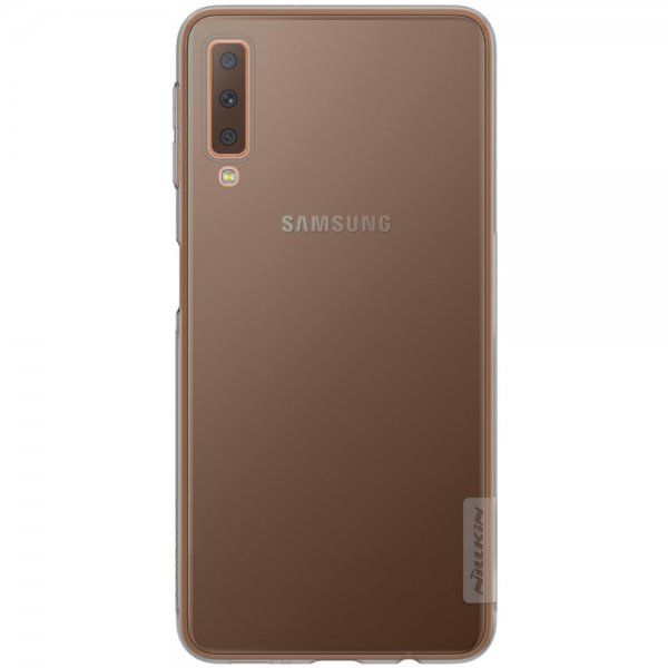 Nature Series Cover till Samsung Galaxy A7 2018 Transparent Grå