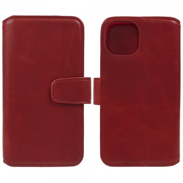 iPhone 12/iPhone 12 Pro Etui Essential Leather Poppy Red