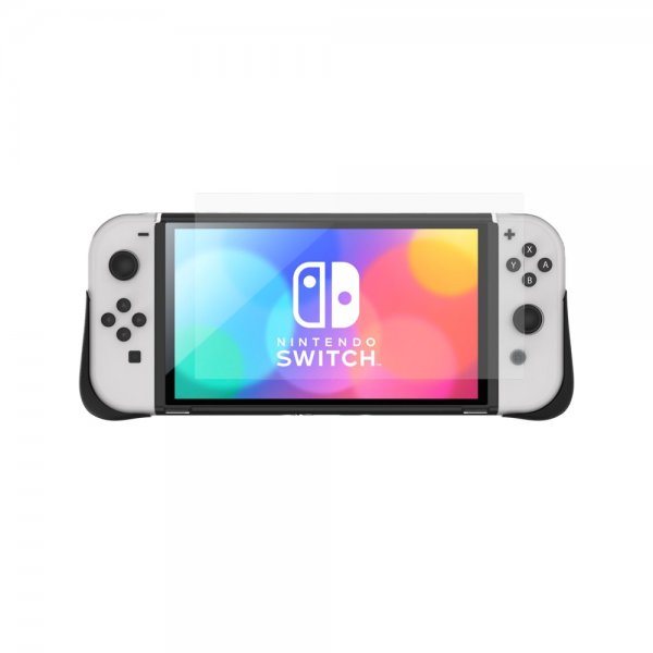 Nintendo Switch OLED Cover Skærmbeskyttelse Kita Grip 360 Clear