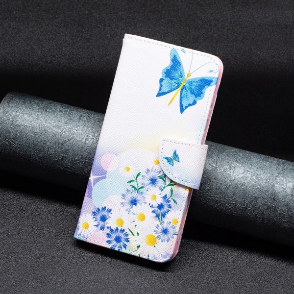 Nokia G11/G21 Etui Motiv Fjärilar och Blomster