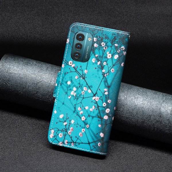Nokia G11/G21 Etui Motiv Blommeblomster