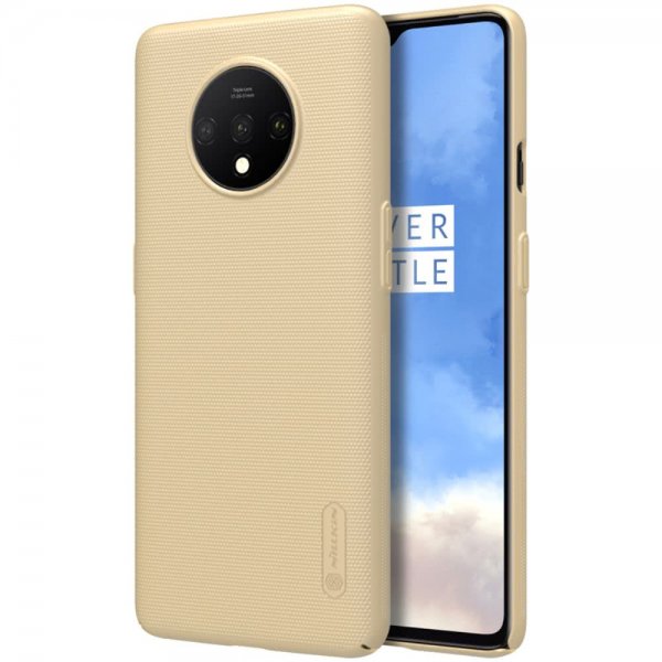 OnePlus 7T Cover Frosted Shield Guld