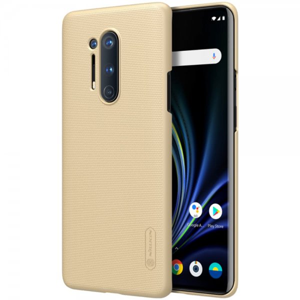 OnePlus 8 Pro Cover Frosted Shield Guld