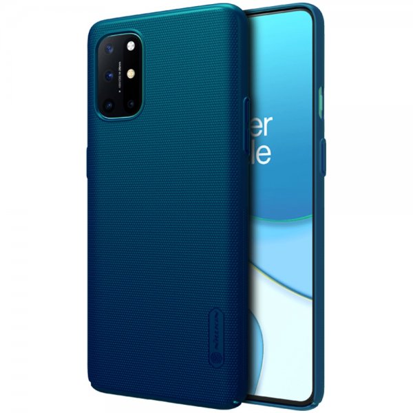 OnePlus 8T Cover Frosted Shield Blå