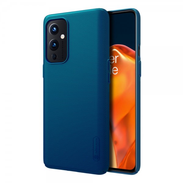 OnePlus 9 Cover Frosted Shield Blå